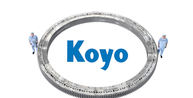 Koyo is delivering a 7.7-meter rotary bearing.